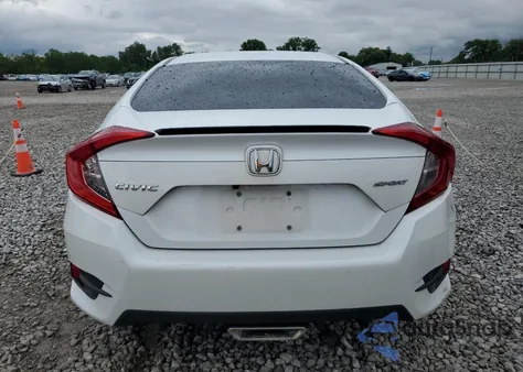 2020 Honda Civic Sport из США, поврежденный, VIN 2HGFC2E8XLH546401